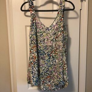 Cabi floral tank top